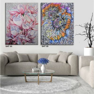 tableau fleur SAT-272