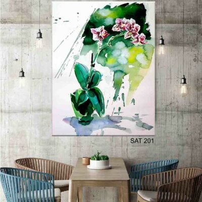 tableau fleur SAT-272