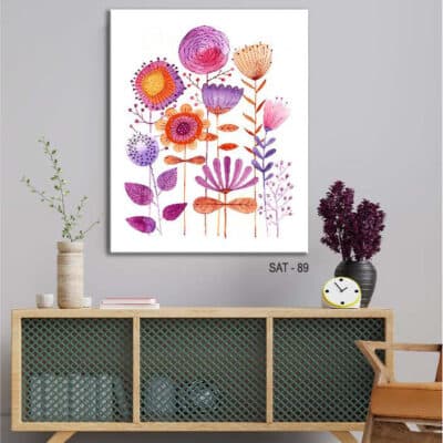 tableau fleur SAT-272