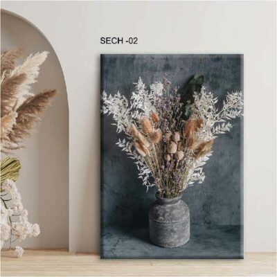 tableau fleur SECH- 02