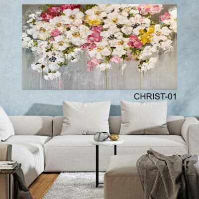 tableau fleur ChRIST- 01