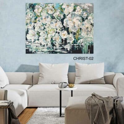 tableau fleur ChRIST- 02