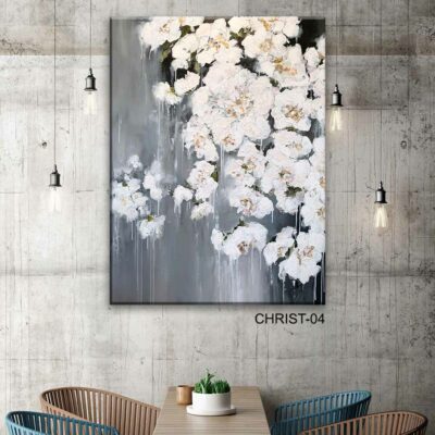 tableau fleur ChRIST- 04