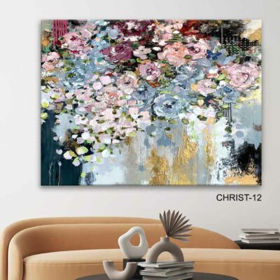 tableau fleur ChRIST-12