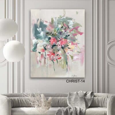 tableau fleur ChRIST-14