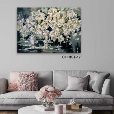 tableau fleur ChRIST-17