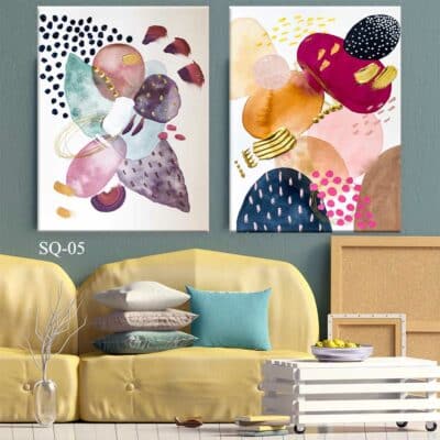 tableau fleur SQ- 05