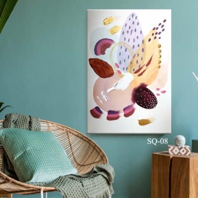 tableau fleur SQ- 08