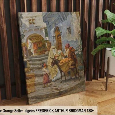Tableau orientaliste d’Algérie ancienne DZ-62