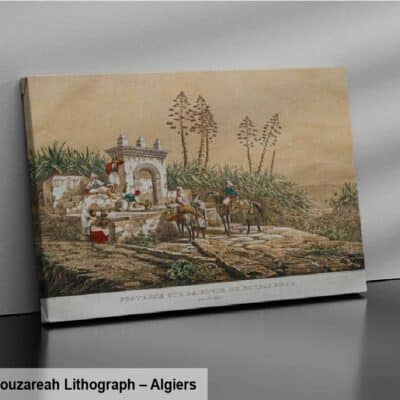Tableau orientaliste d’Algérie ancienne DZ-61
