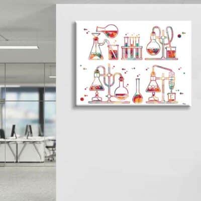 laboratoire médicale planche