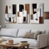 aliprint Tableau décoratif moderne en Algérie, ajoutant une touche artistique à un intérieur contemporain.
